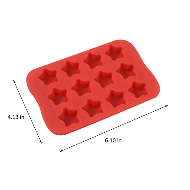 Zulay Kitchen Silicone Square Ice Cube Mold and Ice Ball Mold (Set of 2) -  Red, 2 - Kroger