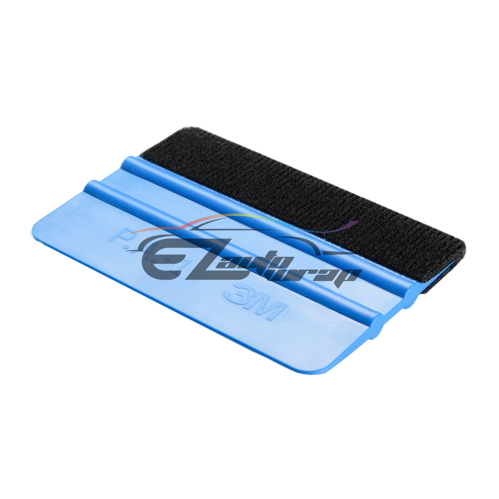 3M Blue Detailer Plastic Squeegee with Felt Tool Kit Decal Vinyl Wrap Tint Applicator