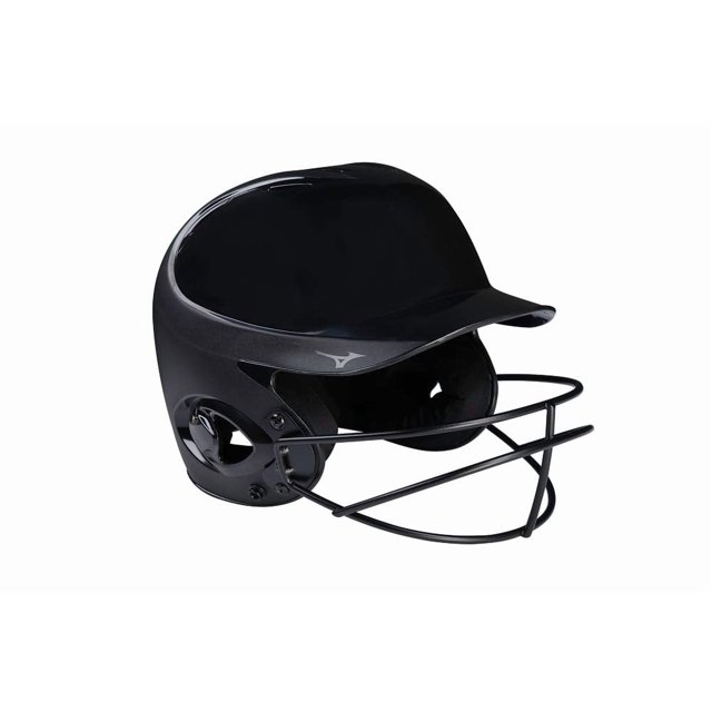 Casco deportivo Mizuno MVP Series pequeño/mediano negro