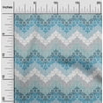 thumbnail image 1 of oneOone Polyester Lycra Teal Blue Fabric Turtle Block Craft Projects Decor Fabric Printed By The Yard 56 Inch Wide, 1 of 1
