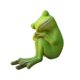 thumbnail image 2 of Frogs Ornament Flower Pot Ornament Cute Car Ornament, 2 of 3