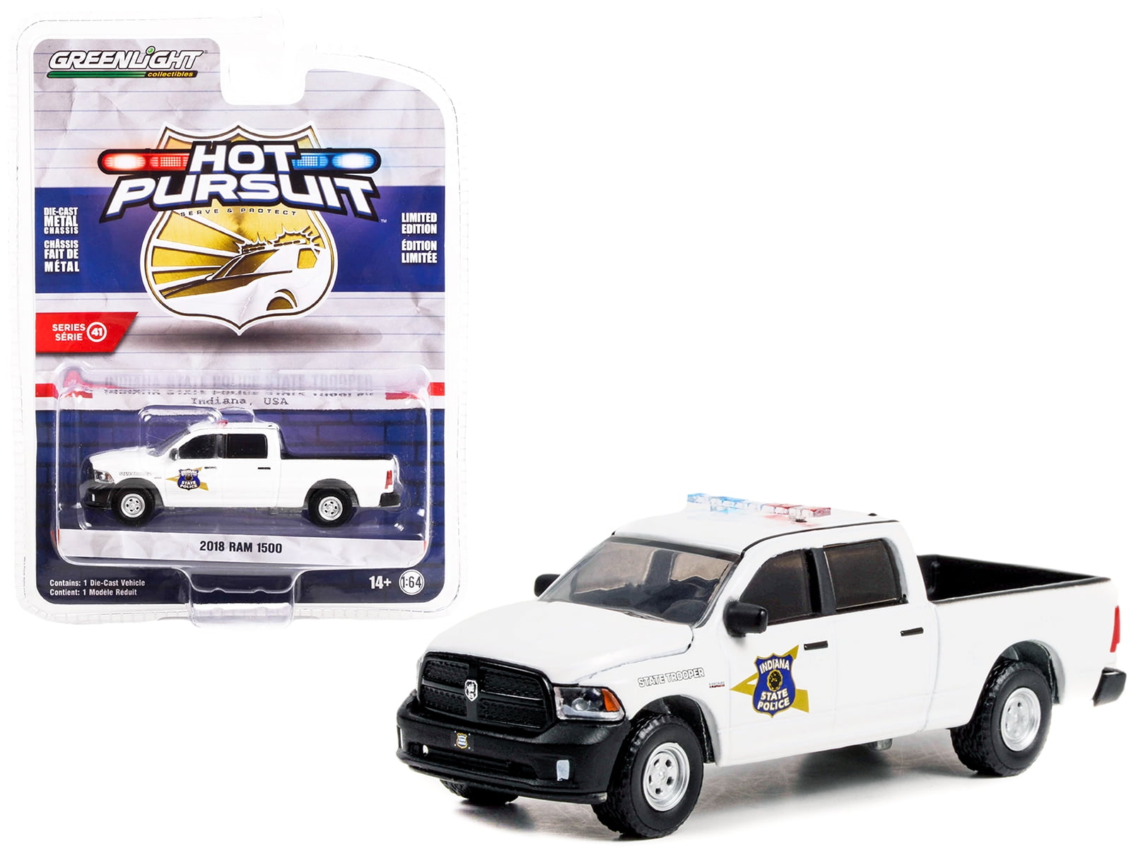 2018 Ram 1500 Pickup Truck Police White Indiana State Police State 2018-ram-1500-pickup-truck-police-white-indiana-state-police-state