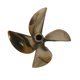 thumbnail image 3 of RC Boat 6717 4- Hélice 26cc 67mm OD para 6.35mm 1/4" Prop Shaft Boat, 3 of 8