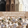 thumbnail image 2 of CoCoMangos 6 Pairs Ruffle Socks Soft Cute Frilly Turn-Cuff Long Casual Slouch Cotton Crew Socks for Women Gifts, 2 of 7