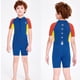 thumbnail image 3 of Greeniant Trajes de neopreno para niños, traje de buceo ultrafino de secado rápido, pantalones de manga corta, traje de baño para jóvenes, buceo, Deportes acuáticos naranja M Greeniant OD003672-07, 3 of 6