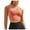 Pink, variant on Dpytoraw Women’s Sports Bra With Fixed Cups And Adjustable Straps Yoga Fitness Top For Comfort And Support