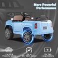 thumbnail image 3 of Licensed Toyota Ride on Car by OLAKIDS, Battery Powered Electric Vehicle for Kids with Remote Control, MP3, USB, Power Display, LED Lights, Suspension, Ride on Toy for 3+ Boys Girls, 3 of 9
