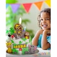 thumbnail image 6 of Giraffe birthday candle (7 candle), number 7 birthday candle, themed party decorations, birthday cake decorations, 6 of 7