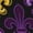 Mardi Gras1, variant on Mardi Gras1 print women's scoop neck, loose-fit workout tank tops for the gym.