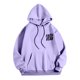 thumbnail image 5 of MHFRRA Sudadera con Capucha para Hombre, de Manga Larga, Informal, con Diseño Estampado, para Uso Diario y Actividades Al Aire Libre, Cómoda Sudadera con Capucha para Otoño E Invierno Púrpura, 5 of 6