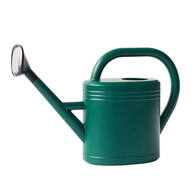 Regadera de plástico, pequeño depósito de agua para interior y exterior, apto para plantas de interior, jardines, flores y plantas.