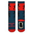 thumbnail image 4 of TeeHee Novelty Knitted Half Cushion Cotton Knee High Socks (9-11, Fun Bigfoot), 4 of 5