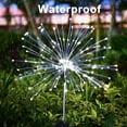 thumbnail image 2 of 2 Pack Outdoor Solar Garden Light Firework Lights 120 LED Waterproof Garden Decor Lights for Patio Decorations, 2 of 7