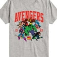 thumbnail image 3 of Marvel The Avengers - Collegiate - Toddler And Youth Short Sleeve Graphic T-Shirt, 3 of 5