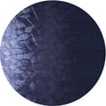 thumbnail image 1 of Ahgly Company Machine Washable Indoor Round Transitional Night Blue Area Rugs, 3' Round, 1 of 7