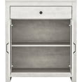 thumbnail image 5 of GALANO Millicent 2-Door Accent Cabinet with Drawer Storage, Dusty Grey Oak, for Living Room or Entryway, 5 of 11