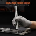 thumbnail image 6 of Mini Electric Screwdriver 4V Cordless Precision Set with 24 S2 Steel Bits 350mAh Manual Electric Torque Type C Rechargeable Portable Magnetic Repair Tool Kit LED Lights, 6 of 6