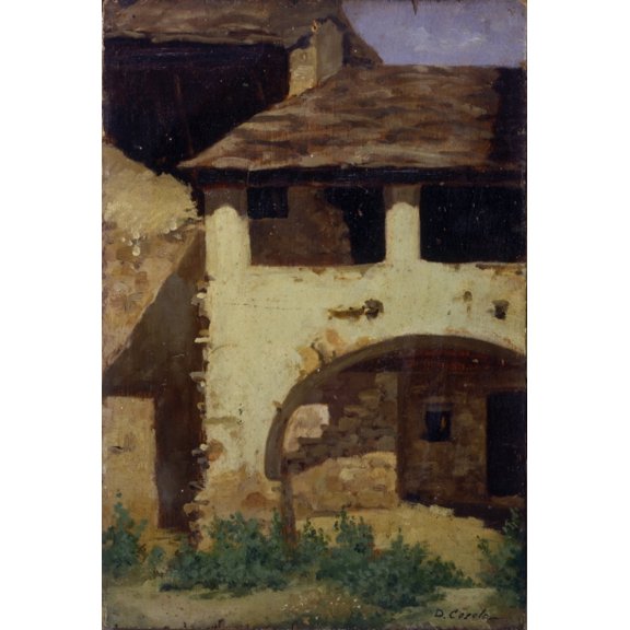 Country House (Casa Di Campagna) Canvas Art -  (24 x 36)