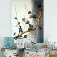 thumbnail image 2 of Designart Blue Cherry Blossom Branch VII Canvas Wall Art, 2 of 5