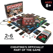 Monopoly Cheaters Edition Board Game for Families and Kids, Family Game, Ages 8 and up (Walmart Exclusive)