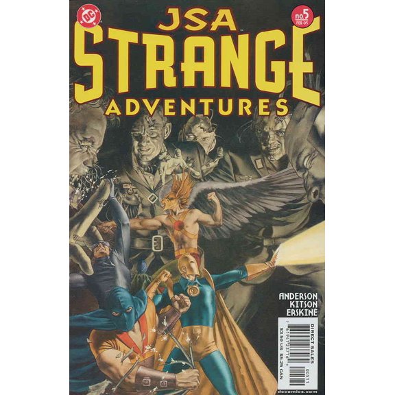 JSA Strange Adventures #5 VF ; DC Comic Book