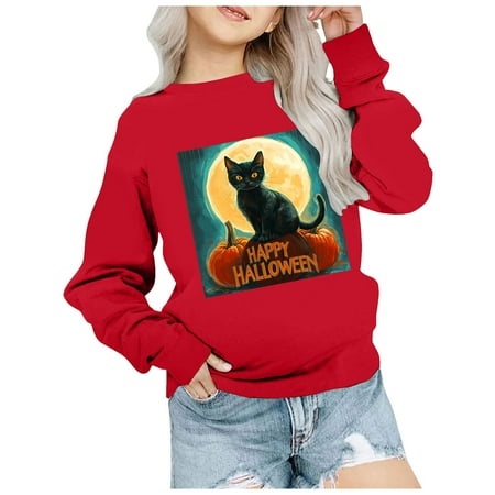 

Hoodies for Girls Hoodies Graphic Hoodies Hoodies for Teens Kids Hoodies Hoodies for Girls Autumn And Winter Childrens Long Sleeved Round Neck Hoodie Mens And Womens Clothing Casual Cartoon Clothes