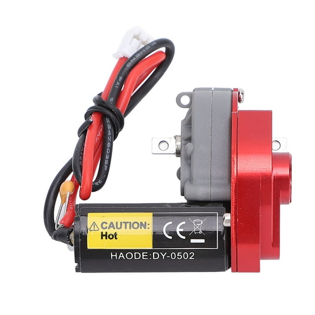 Motor Cepillado de Engranajes de Alta Torsión 050 50T, Mecanizado CNC Fino, Motor Eléctrico para Orugas RC 1/24, Adecuado para axial SCX24 AX24