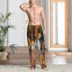 thumbnail image 2 of Balery Welcom Fall Pantalones de pijama para hombre, pijama ultraligero, pantalón de descanso-3X-Large, 2 of 6