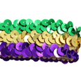 thumbnail image 4 of Olilia Mardi Gras Fleur De Lis Headbands Sequin Feather Fascinators Headwear Headpieces Hair Band for Mardi Gras Masquerade Mask Party Carnival Halloween Wedding Multicolor, 4 of 6