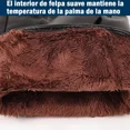 thumbnail image 3 of Guantes De Cuero Térmicos Impermeables Frio Para Moto Bici, 3 of 8
