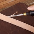 thumbnail image 5 of Biseladores de bordes de cuero Biselador de bordes de 1,8 mm Herramientas de trabajo de cuero Herramienta de desbastador de cuero para trabajos de artesanía en cuero(2#), 5 of 5