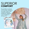 thumbnail image 3 of invisibobble HairHalo The Adjustable Headband  Disney Princess Cinderella - Hairbands Made for Everyone - Individually Adapted to the Shape of the Head and Worn All Day with No Pain or Uncomfortable, 3 of 6