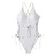 thumbnail image 4 of Bikini Mujer Traje de Baño Traje de Baño Sexy Con Cordones y Escote En V Profundo Para Mujer, Traje de Baño de Corte Alto, Ropa de Playa de Verano 929, 4 of 8