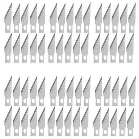 100 PCS Xacto Blades Premium Knife 11 - High Carbon Steel Craft Cutting Tool pwm25