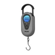 AMERICAN WEIGH SCALES Portable Hanging Scale with Retractable Handle and Hook, Gray
