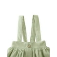 thumbnail image 4 of Coduop Toddler Baby Girl Velvet Ruffle Strap Overalls Skirt Suspender Tutu Dress 1-6 Years, 4 of 9