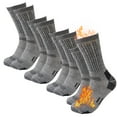 thumbnail image 3 of Venoro Unisex Thermal Wool Hiking Socks - Thick Warm Winter Socks for Outdoor Activities, 3 of 17