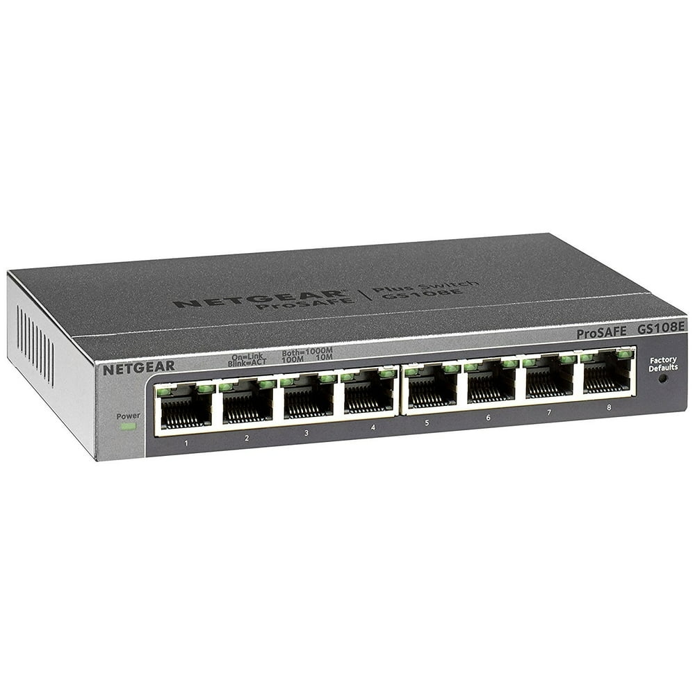 Fast Ethernet Switch, 8-port Smart Managed Home Small Ethernet Switch ...