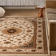 thumbnail image 2 of Rug Branch Traditional Persian  Beige Black Indoor Area Rug - 10x13, 2 of 8