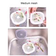thumbnail image 4 of Square Drain Cover for Shower TPR Drain Hair Catcher Flat Silicone Plug, 4 of 7