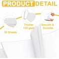 thumbnail image 4 of 2026 New A4 Premium Unpunched Copy Paper 8.3×11.7 Inch, 28lb 100gsm White Blank Printer Paper 50 Sheets for Office Document Printing, 4 of 13