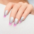 thumbnail image 5 of Pegatinas para uñas para decoración de uñas, pegatinas para uñas para mujeres, pegatinas francesas con degradado, pegatinas de sonrisa en forma de media luna, arcos de líneas francesas finas, adornos, 5 of 5