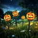 thumbnail image 3 of Xihbxyly Farol Solar de Calabaza, Luces Decorativas de Halloween, Decoración de Exteriores de Bajo Consumo, Diseño Fantasma, Resistencia Al Agua Ip65, Instalación En Estaca de Jardín, Ambiente de Pat, 3 of 5