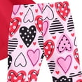 thumbnail image 6 of Weebloom Girls Valentines Outfit 2Pcs Baby Boys Toddlers Clothes Short Sleeve Tops Pants Set Kids For Valentine'S Day Red 5-6 Years, 6 of 7