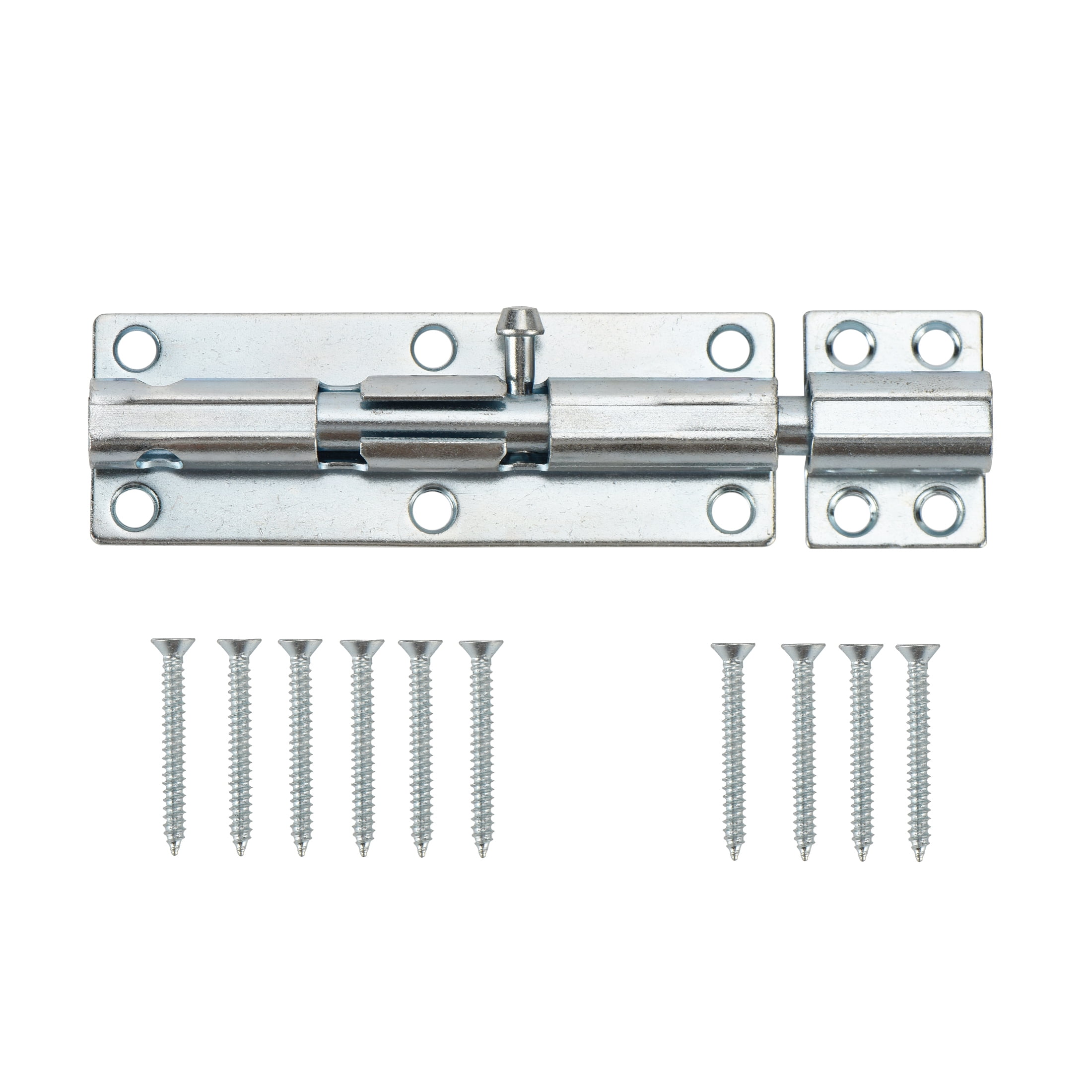 (3 pack) 6 in. Barrel Bolt, Zinc Plated, 1 Pack