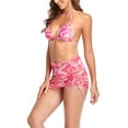 thumbnail image 1 of Traje de baño cómodo dividido para mujer Traje de tres piezas estampado Bikini de playa europeo y americano OAVQHLG3B Store  lin121212, 1 of 4