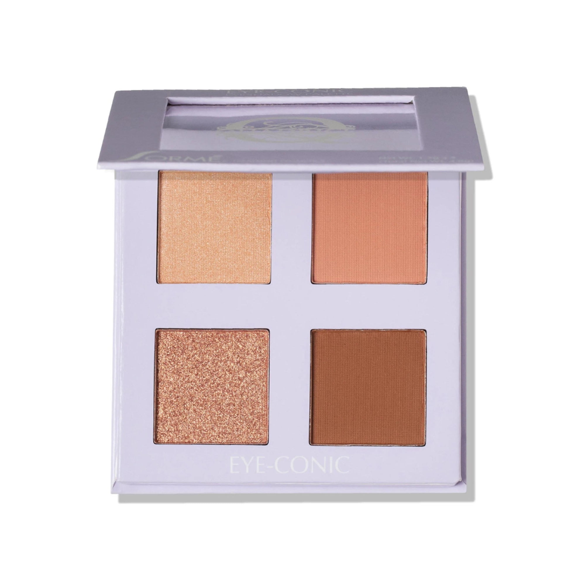 Paleta De Sombras Cejas 4 Colores Tierra Usa