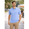 thumbnail image 4 of Access Men's Short Sleeve Classic Uniform Pique Polo Shirt (Sky, X-Large) AP21, 4 of 8