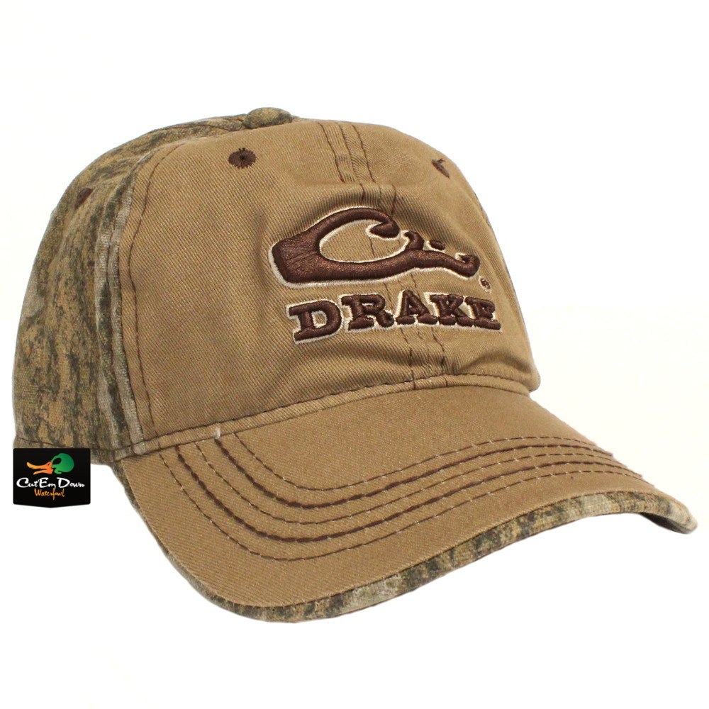 DRAKE WATERFOWL COTTON TWO-TONE CAMO 