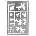 thumbnail image 5 of GOOHOCHY Stainless Steel Camo Stencils for Easy DIY Decoration Reusable Painting Templates Silver Size 12 x 12, 5 of 8